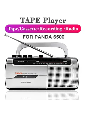 📻 ¡REPRODUCTOR DE CASSETTE, GRABADOR Y RADIO MULTIBANDA PANDA 6500! 📼✨