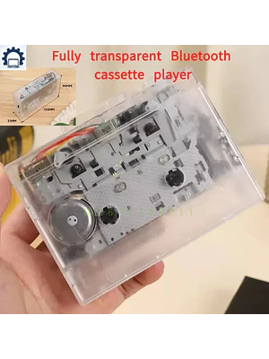 📼 ¡ESTILO RETRO FUTURISTA CON EL REPRODUCTOR DE CASSETTE PORTÁTIL TRANSPARENTE Y2K! 📼
