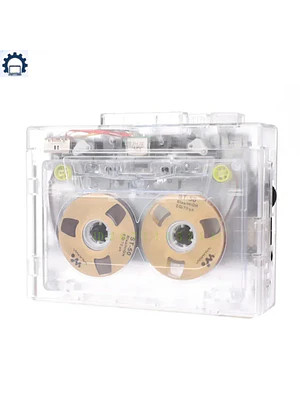 📼 ¡ESTILO RETRO FUTURISTA CON EL REPRODUCTOR DE CASSETTE PORTÁTIL TRANSPARENTE Y2K! 📼