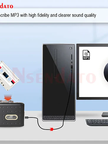 📼 ¡CONVERTIDOR DE CASSETTE A MP3 Y REPRODUCTOR PORTÁTIL TONIVENT! 🎚️⚡ 3