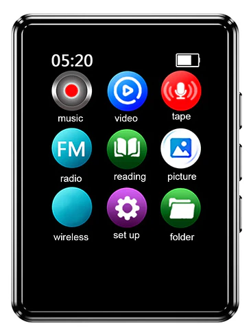 📱 ¡REPRODUCTOR MP3 / MP4 MULTIMEDIA DIGITAL PORTÁTIL CON PANTALLA A COLOR! 🎵🎬 4