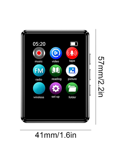 📱 ¡REPRODUCTOR MP3 / MP4 MULTIMEDIA DIGITAL PORTÁTIL CON PANTALLA A COLOR! 🎵🎬 6
