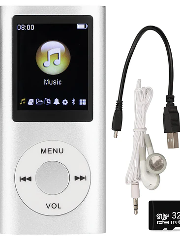 📱 ¡REPRODUCTOR MULTIMEDIA MP3 / MP4 NVPONE HIFI CON BLUETOOTH 5.0! 🎵⚡ 10