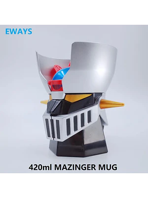 🤖 ¡TAZÓN MUG DE ALEACIÓN PREMIUM MAZINGER Z ALLOY CUP - EDICIÓN COLECCIONABLE ES-GOKIN SERIES 12! 🚀✨