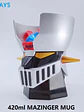 🤖 ¡TAZÓN MUG DE ALEACIÓN PREMIUM MAZINGER Z ALLOY CUP - EDICIÓN COLECCIONABLE ES-GOKIN SERIES 12! 🚀✨ - thumbnail 1