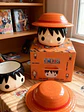 🏴‍☠️ ¡TAZÓN MUG DE CERÁMICA PREMIUM MONKEY D. LUFFY 3D CON TAPA DE SOMBRERO DE PAJA! 👒🍖 - Miniatura 1