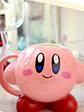 🍔 ¡COLECCIÓN DE TAZONES MUG DE CERÁMICA PREMIUM KIRBY - EDICIÓN FIGURA 3D Y KIRBY HAMBURGUESA CON TAPA! 🌸✨ - Miniatura 2