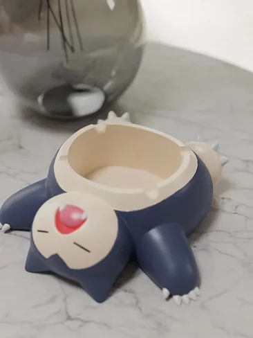 💤 ¡CENICERO MULTIUSO DE CERÁMICA PREMIUM SNORLAX DURMIENDO! 🐹💤 4