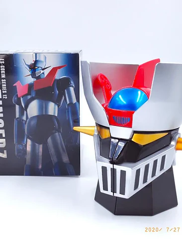 🤖 ¡TAZÓN MUG DE ALEACIÓN PREMIUM MAZINGER Z ALLOY CUP - EDICIÓN COLECCIONABLE ES-GOKIN SERIES 12! 🚀✨ 5