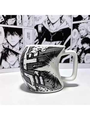 💥 ¡TAZÓN MUG DE CERÁMICA MANGA / ANIME CON EFECTO DE IMPACTO 3D! 📚🎨