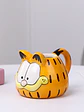 🐱 ¡TAZA DE CERÁMICA PREMIUM DE GARFIELD HECHA A MANO EN RELIEVE! ☕🍊 - Miniatura 6