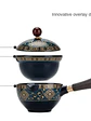 🍵 ¡SET DE TÉ CERÁMICO GONGFU CON ROTACIÓN DE 360° Y ESTUCHE DE VIAJE PREMIUM! 🏔️✨ - Miniatura 6
