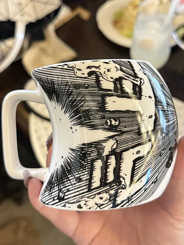 💥 ¡TAZÓN MUG DE CERÁMICA MANGA / ANIME CON EFECTO DE IMPACTO 3D! 📚🎨 4