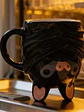 🦇 ¡TAZÓN MUG DE CERÁMICA PREMIUM MURCIÉLAGO VAMPIRO REVERSIBLE! 🖤✨ - Miniatura 4