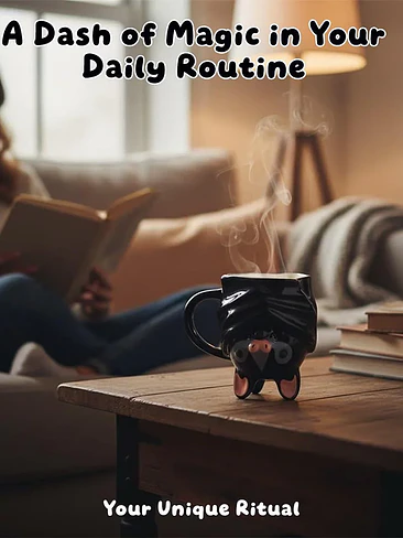 🦇 ¡TAZÓN MUG DE CERÁMICA PREMIUM MURCIÉLAGO VAMPIRO REVERSIBLE! 🖤✨ 5