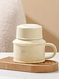 🍶 ¡TAZÓN MUG DE CERÁMICA PREMIUM PREMIUM CON TAPA / BOTELLA WATER 420ML! 🌸✨ - Miniatura 7