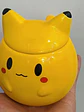 ⚡ ¡TAZÓN MUG DE CERÁMICA PREMIUM PIKACHU CON TAPA REMOVIBLE DE OREJAS! 🐹💛 - Miniatura 6