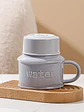 🍶 ¡TAZÓN MUG DE CERÁMICA PREMIUM PREMIUM CON TAPA / BOTELLA WATER 420ML! 🌸✨ - Miniatura 9