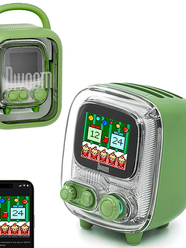 📺 ¡PARLANTE BLUETOOTH RETRO PIXEL ART DIVOOM TIVOO-2 CON RADIO FM! 🎨 1