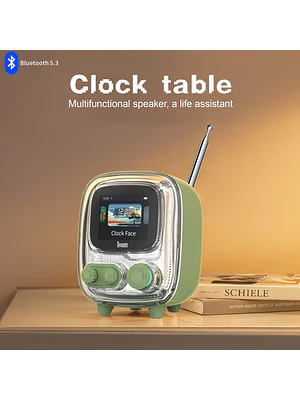 📺 ¡PARLANTE BLUETOOTH RETRO PIXEL ART DIVOOM TIVOO-2 CON RADIO FM! 🎨