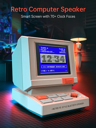 🖥️ ¡PARLANTE BLUETOOTH RETRO PIXEL ART DIVOOM MINITOO! 🎨🔊 3
