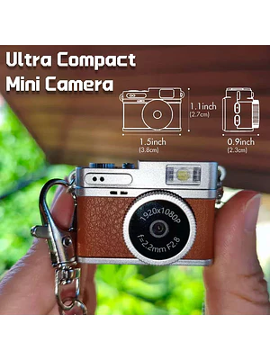 📸 ¡MINI CÁMARA DIGITAL ULTRA COMPACTA RETRO VINTAGE! 🎞️✨