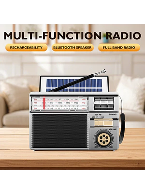 📻 ¡RADIO MULTIFUNCIÓN PORTÁTIL ULTRA-CONECTADA! ☀️🎶