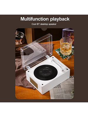 💿 ¡REPRODUCTOR DE CD RETRO LIGHT LUXURY PREMIUM! ✨🎶