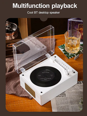 💿 ¡REPRODUCTOR DE CD RETRO LIGHT LUXURY PREMIUM! ✨🎶 2