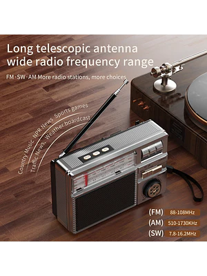 📻 ¡RADIO MULTIFUNCIÓN PORTÁTIL ULTRA-CONECTADA! ☀️🎶