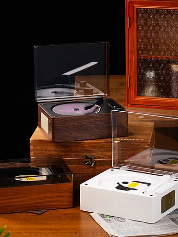 💿 ¡REPRODUCTOR DE CD RETRO LIGHT LUXURY PREMIUM! ✨🎶 3
