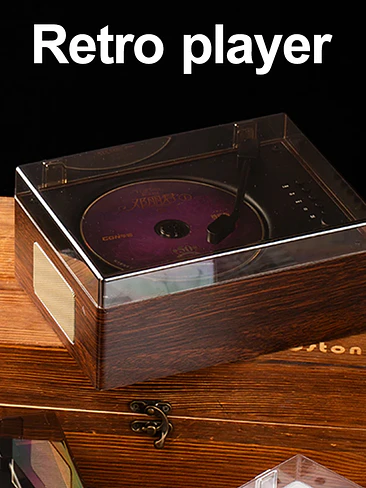 💿 ¡REPRODUCTOR DE CD RETRO LIGHT LUXURY PREMIUM! ✨🎶 5