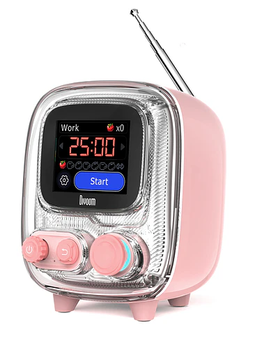 📺 ¡PARLANTE BLUETOOTH RETRO PIXEL ART DIVOOM TIVOO-2 CON RADIO FM! 🎨 7