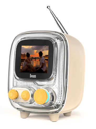 📺 ¡PARLANTE BLUETOOTH RETRO PIXEL ART DIVOOM TIVOO-2 CON RADIO FM! 🎨 8