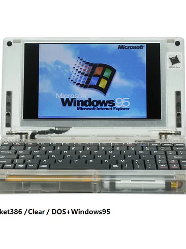 🕹️ ¡MINI COMPUTADORA PORTÁTIL RETRO POCKET X86 SERIES CYBERPUNK! 💻✨ 7