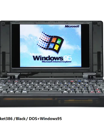 🕹️ ¡MINI COMPUTADORA PORTÁTIL RETRO POCKET X86 SERIES CYBERPUNK! 💻✨ 8