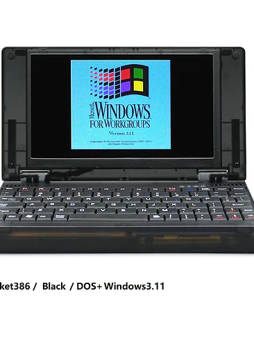 🕹️ ¡MINI COMPUTADORA PORTÁTIL RETRO POCKET X86 SERIES CYBERPUNK! 💻✨ 10
