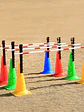  EQUIPO DE ENTRENAMIENTO CANINO  MULTIFUNCIONAL  SET DE CONOS Y BARRAS DE AGILIDAD AJUSTABLES 🏃‍♂️⚡ - Miniatura 6