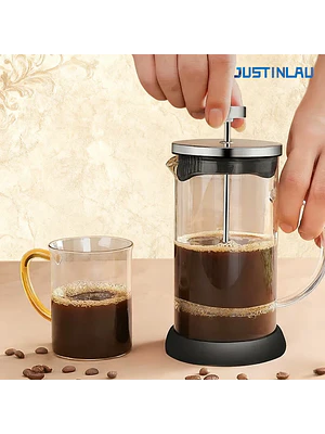 ☕🔥 CAFETERA FRANCESA PREMIUM — EL VERDADERO SABOR DEL CAFÉ ARTESANAL 🔥☕