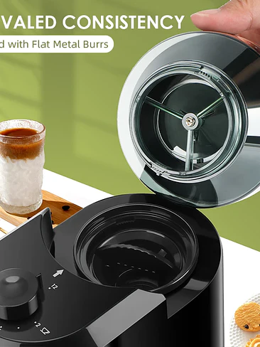 ☕ ¡MUELE COMO UN BARISTA! MOLINILLO DE CAFÉ ELÉCTRICO DE MUELAS DE PRECISIÓN WANCLE ☕ 3