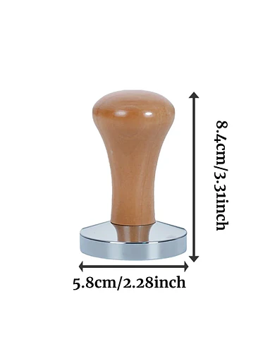 ☕✨ TAMPER PROFESIONAL PARA CAFÉ ESPRESSO — PRECISIÓN Y ESTILO EN CADA TAZA ✨☕ 4