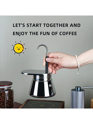 ☕ ¡ELEGANCIA ITALIANA EN TU MESA! CAFETERA MOKA DE EXTRACCIÓN DIRECTA PREMIUM HAVMÖRE ☕
