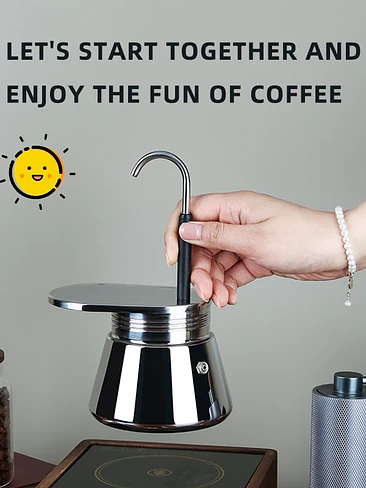 ☕ ¡ELEGANCIA ITALIANA EN TU MESA! CAFETERA MOKA DE EXTRACCIÓN DIRECTA PREMIUM HAVMÖRE ☕ 2