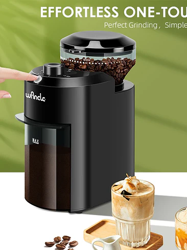 ☕ ¡MUELE COMO UN BARISTA! MOLINILLO DE CAFÉ ELÉCTRICO DE MUELAS DE PRECISIÓN WANCLE ☕ 5
