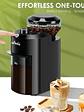 ☕ ¡MUELE COMO UN BARISTA! MOLINILLO DE CAFÉ ELÉCTRICO DE MUELAS DE PRECISIÓN WANCLE ☕ - thumbnail 5