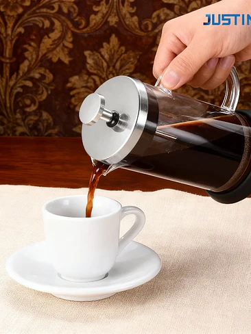 ☕🔥 CAFETERA FRANCESA PREMIUM — EL VERDADERO SABOR DEL CAFÉ ARTESANAL 🔥☕ 5