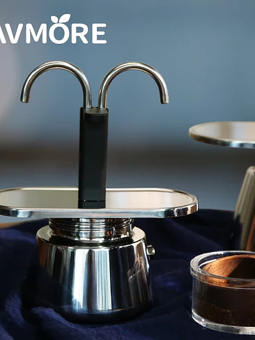 ☕ ¡ELEGANCIA ITALIANA EN TU MESA! CAFETERA MOKA DE EXTRACCIÓN DIRECTA PREMIUM HAVMÖRE ☕ 5