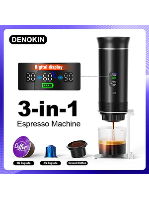 ☕🔥 CAFETERA ESPRESSO PORTÁTIL 3 EN 1 — CAFÉ PERFECTO DONDE QUIERAS 🔥☕