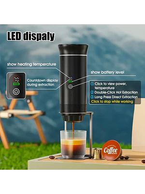 ☕🔥 CAFETERA ESPRESSO PORTÁTIL 3 EN 1 — CAFÉ PERFECTO DONDE QUIERAS 🔥☕