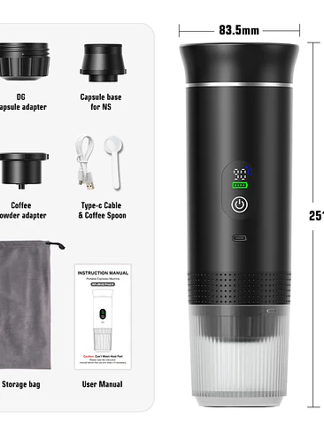 ☕🔥 CAFETERA ESPRESSO PORTÁTIL 3 EN 1 — CAFÉ PERFECTO DONDE QUIERAS 🔥☕ 8